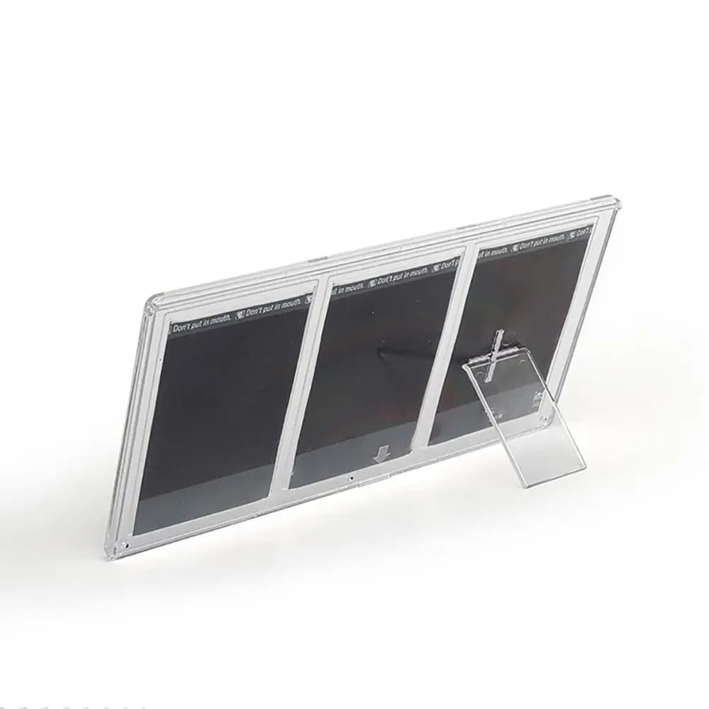 Porte-photo vertical transparent pour Fujifilm Instax mini, cadre photo, film instantané, table phot
