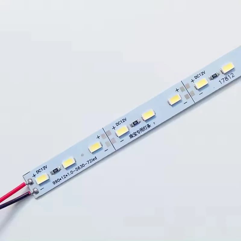 1pc 12v 24v Led bande dure Led barre rigide Tube Led 10cm 14cm 18cm 22cm 27cm 5w 7w 3000k 4000k 6000