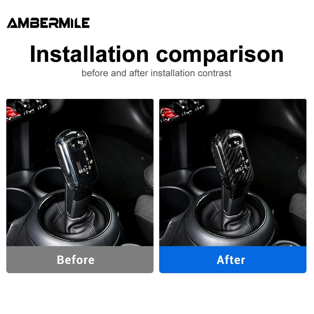 Couvercle de pommeau de levier de vitesse de voiture, pour Mini Cooper F54 F55 F56 F57 F60 2020 – 20