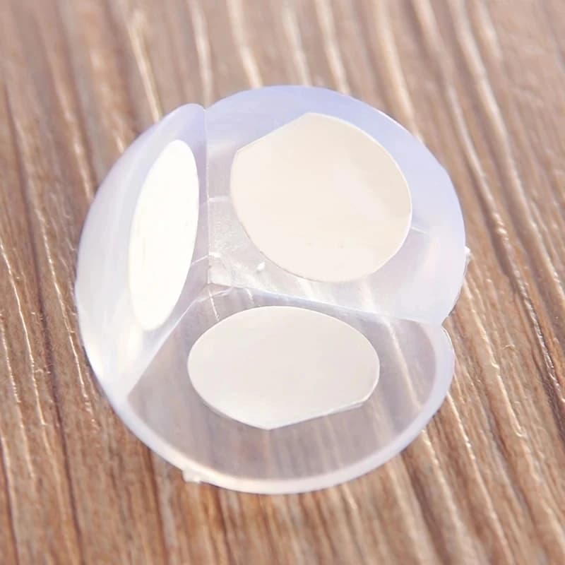 10 pièces sécurité Silicone protecteur Table doux Transparent enfants Anti Collision Table coin bord