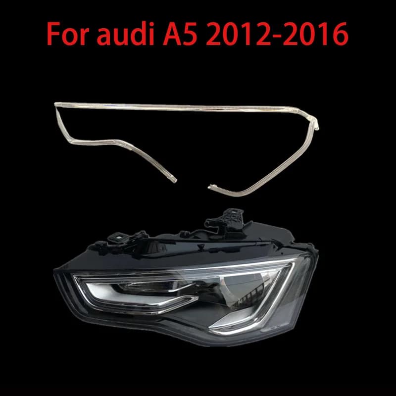 Lumière de sauna DRL pour Audi, plaque de guidage, barre de tube de feux diurnes, Audi A5 2012-2016