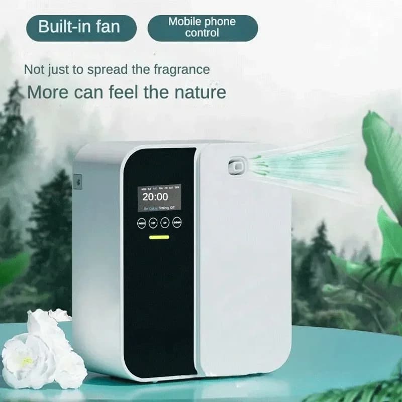 Diffuseur de parfum mural 1000m3, diffuseur d'huiles essentielles Bluetooth, odeur électrique pour m