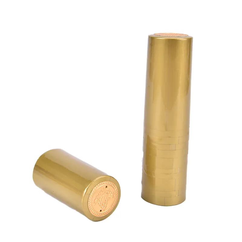 Film thermorétractable pour bouteille de vin, 100 pièces, bouchon thermorétractable