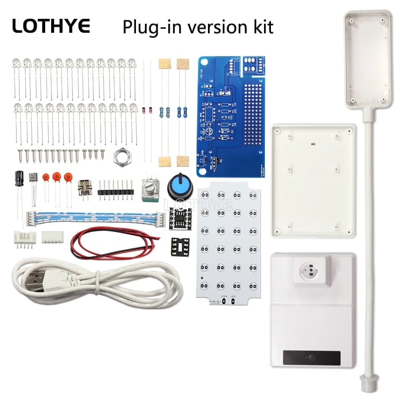 Kit de lampe de table à gradation LED NE555, circuit PWM, assemblage de soudure bricolage, kit élect