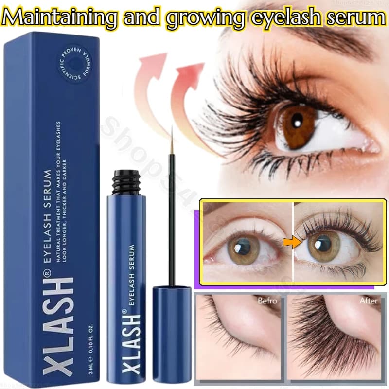Solution de soin des cils nourrissante et nourrissante, petit Tube bleu, Essence pour maintenir les 