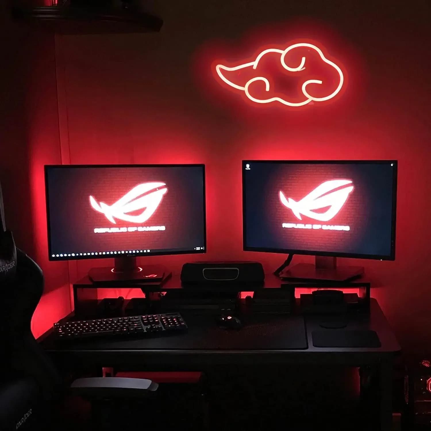 Lumière néon LED nuage pour chambre ou salle de jeux, lampe alimentée par USB, décoration esthétique