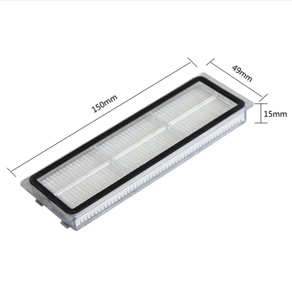 Vadrouille tissu chiffon réservoir d'eau brosse filtre HEPA pour Xiaomi Mijia 1C 1T STYTJ01ZHM Mi Ro