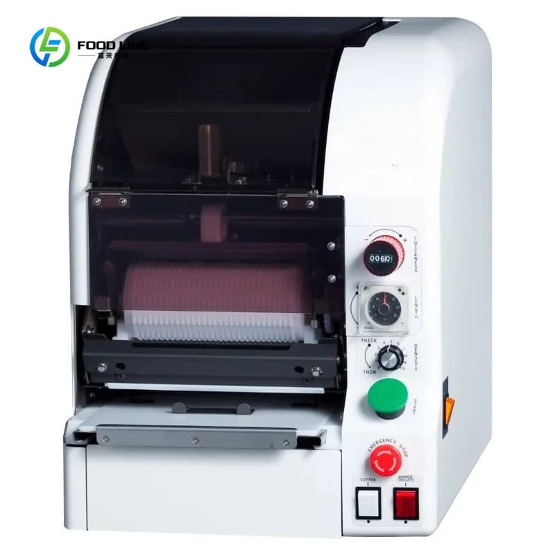Machine à feuilles de riz automatique personnalisée pour sushi, norimaki et uramaki, idéale pour la 