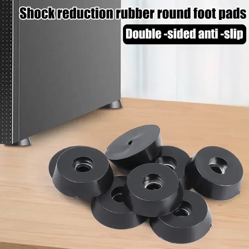 Coussin de pied en caoutchouc absorbant les chocs pour machine à laver, armoire, lit, boîte de table