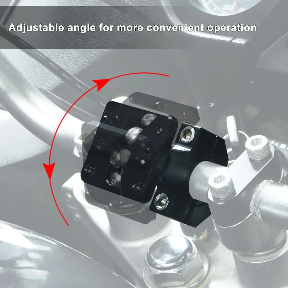 Guidon pour Triumph Tiger 800 Speed Triple Street Triple 675 Street, Twin GPS Mount, Navigation, 22m