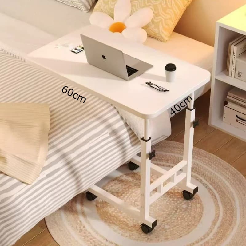 Table de chevet, bureau domestique, table relevable mobile, table de chambre, table d'écriture