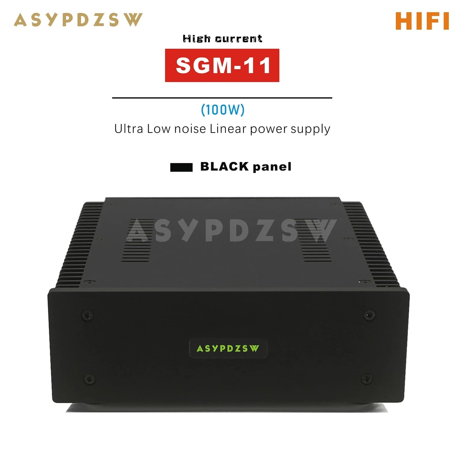 Alimentation linéaire HIFI SGM-11, 100W, LPS, Base sur circuit Sigma 11, DC 5V --- 24V en option