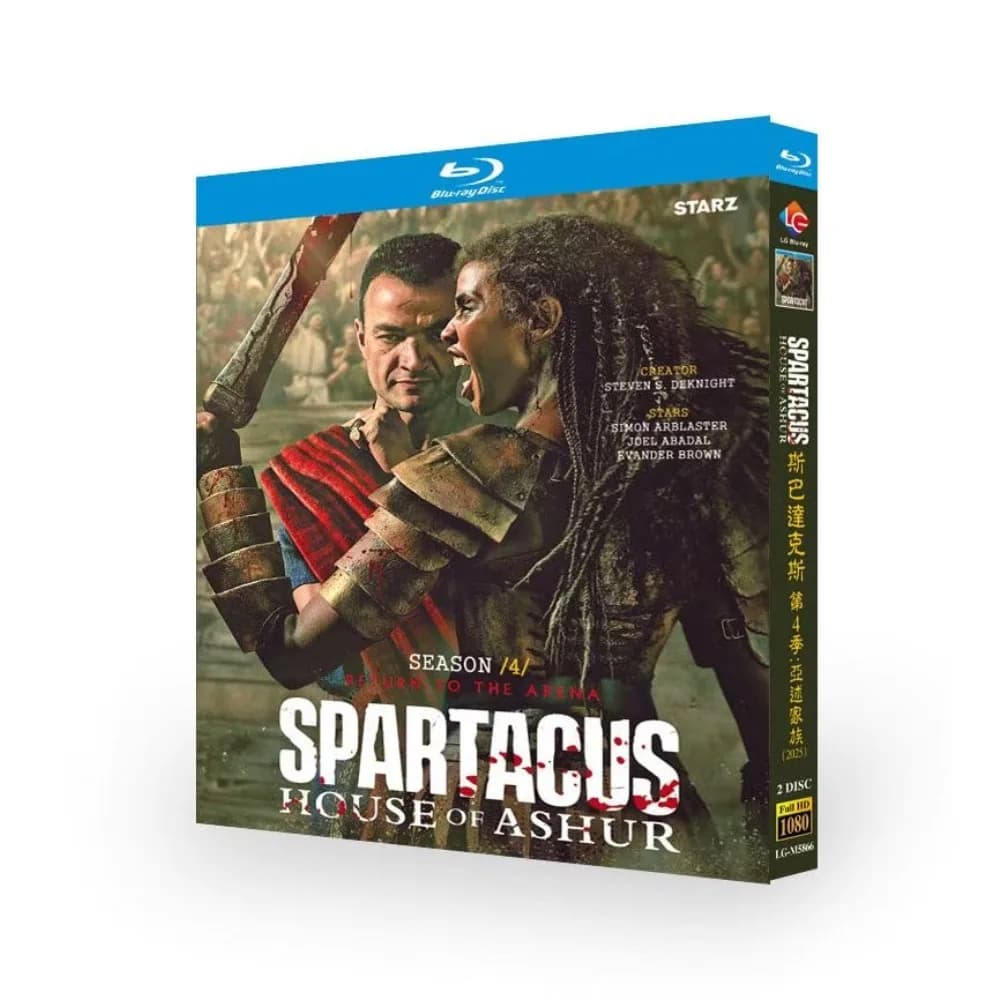 Spartacus : La Maison d'Assur ‎   (2025) 2 disques Blu-ray