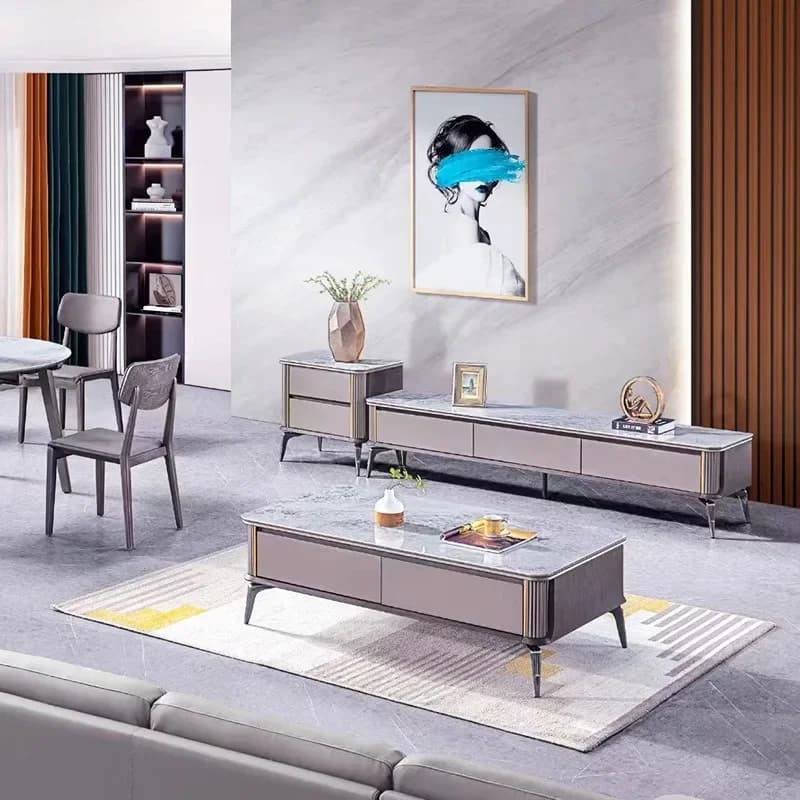 Pieds de Meubles en Métal de 15/18cm, Support Noir et Or de Remplacement pour Canapé, Commode, Table