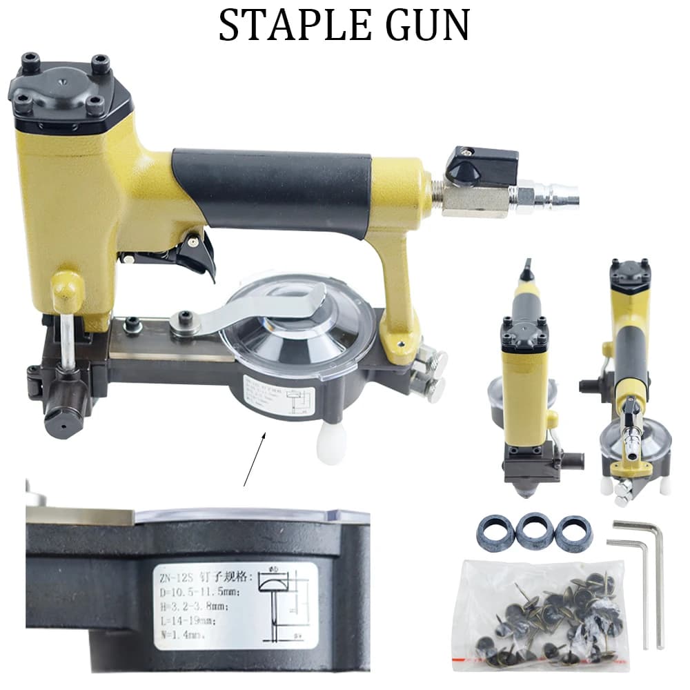 ZN-12S existent Nail Feeder Pneumatique Pistolet À Ongles Canapé tronic ler Meubles Décoration Cloue