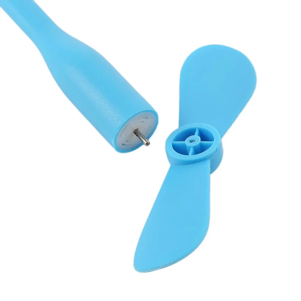 Mini ventilateur USB flexible et pliable, pour batterie externe, ordinateur portable, PC, chargeur A