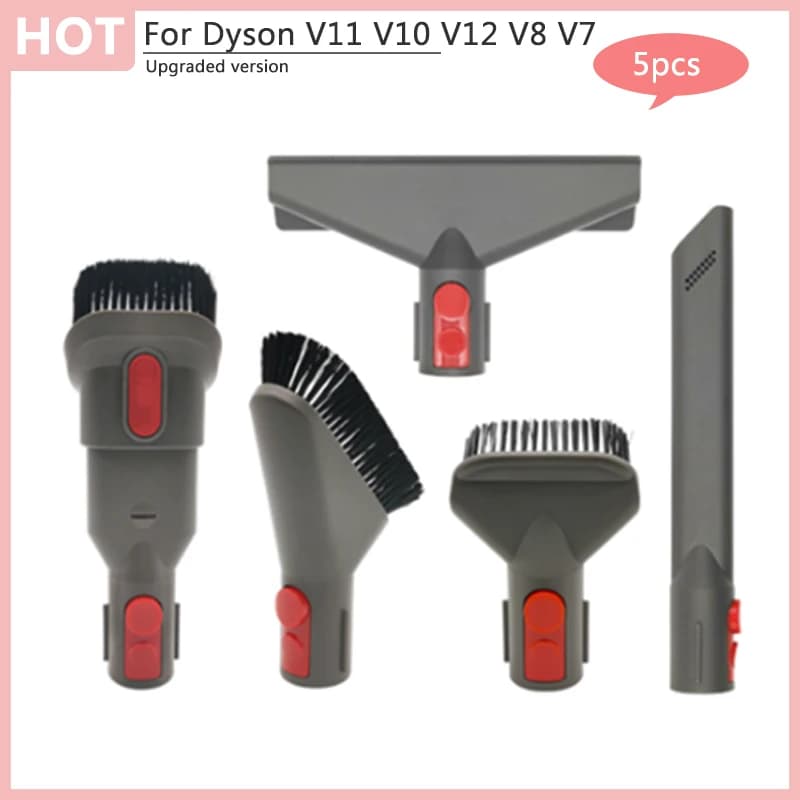 Kit d'accessoires de buse de brosses de remplacement pour aspirateur Dyson V11 V10 V12 V8 V7 V15, pi