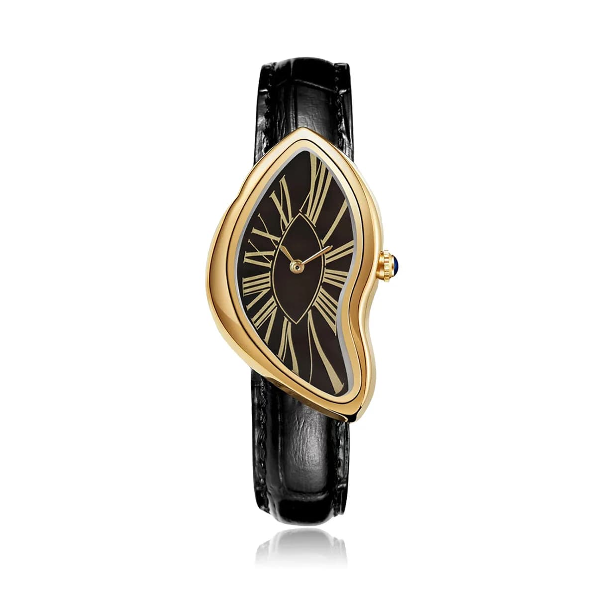 Nouveau Alien Crash Melt Twist Y2K montres pour hommes et femmes mode bracelet en cuir étanche montr