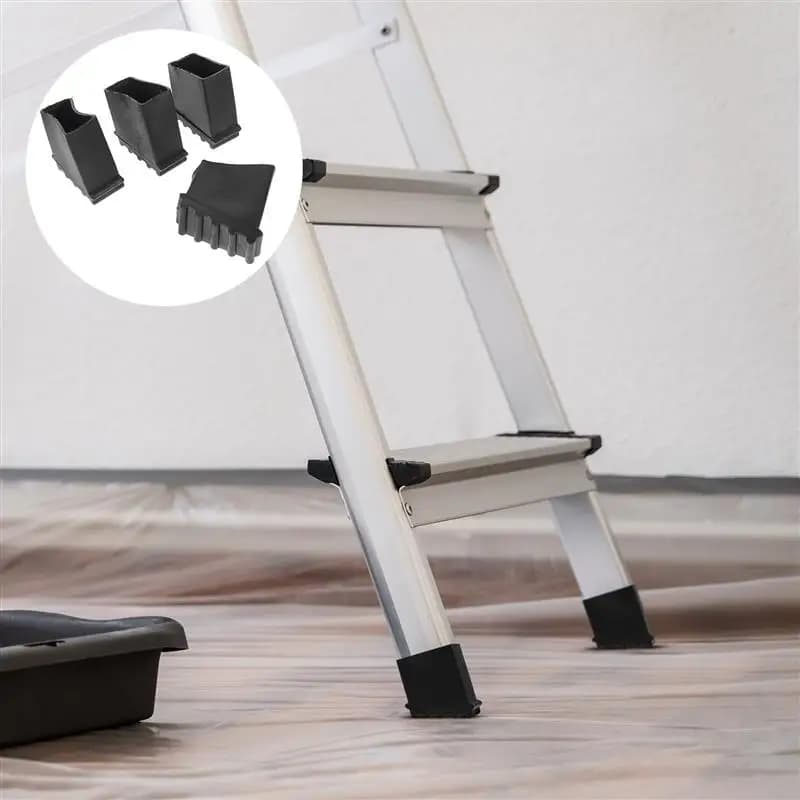 Couvre-pieds d'échelle polyvalents, 4 pièces, couvre-jambes d'échelle, coussinets d'échelle antidéra