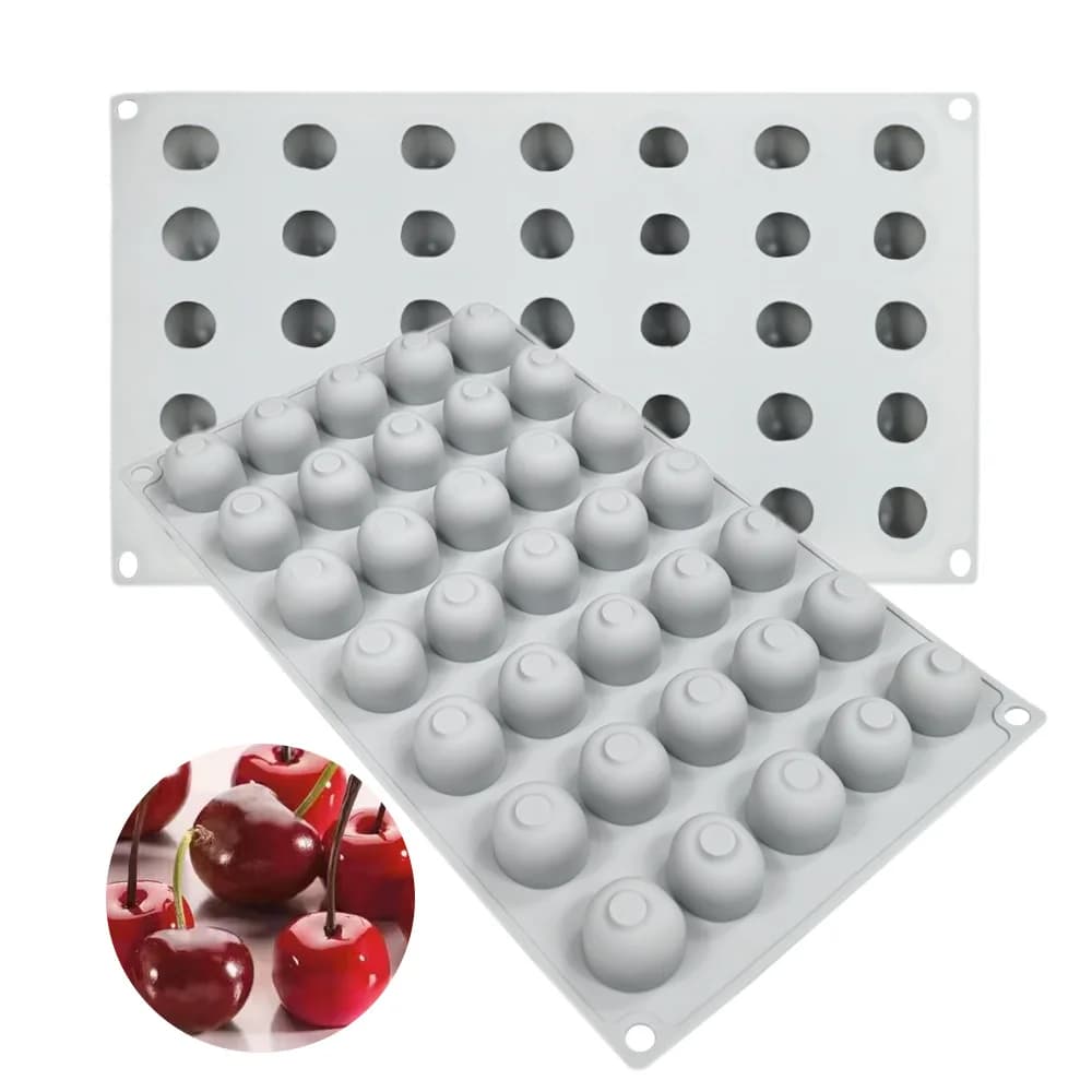 Moule à gâteau en silicone à 35 cavités, ustensile de cuisine idéal pour la décoration de desserts a