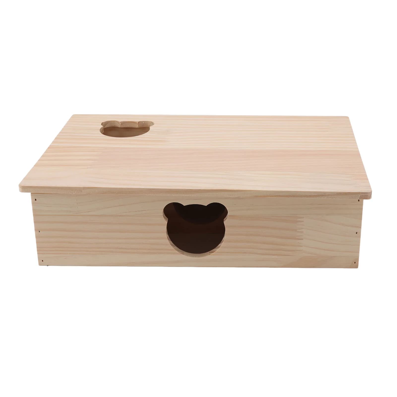 Maison pour Hamster, cachette pour animaux de compagnie, maison pour Hamster, toit mobile, 6 chambre