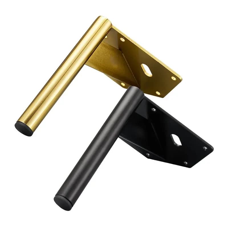 Pieds Métalliques pour Table Basse, Canapé, Lit, Chaise, Armoire, Armoires, Commode, Accessoires de 