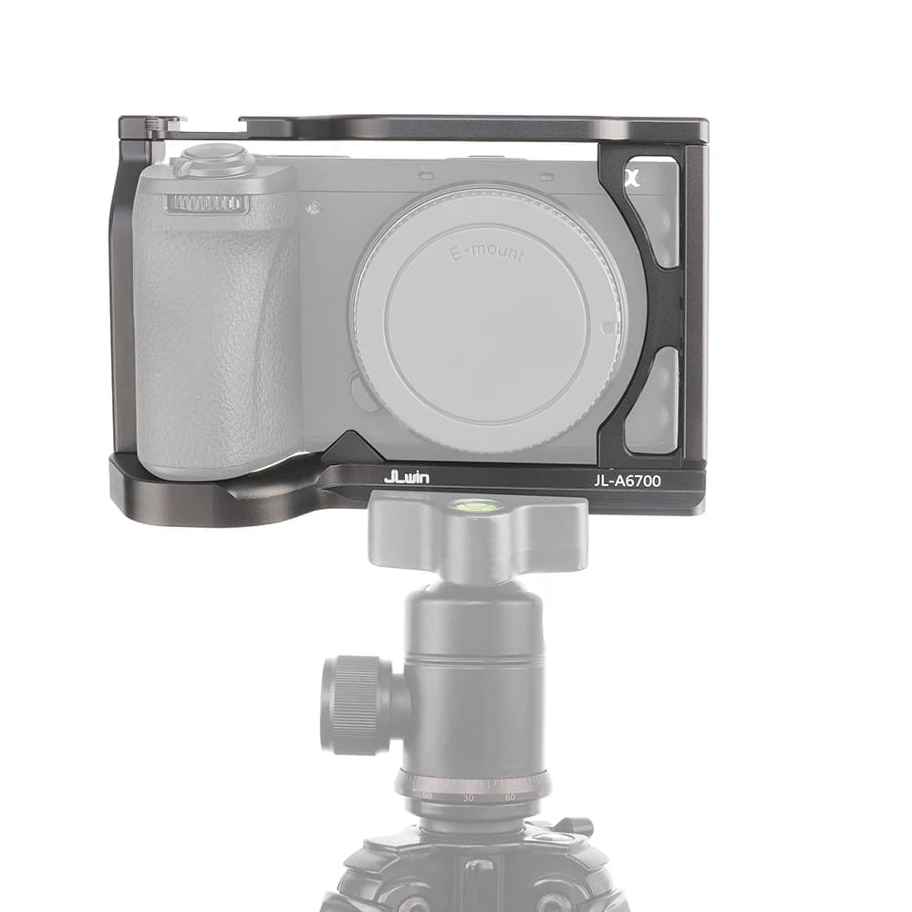 FOTGA – Kit de Cage de caméra portable, protection pour Sony A6700, trou fileté de 1/4 pouces, suppo