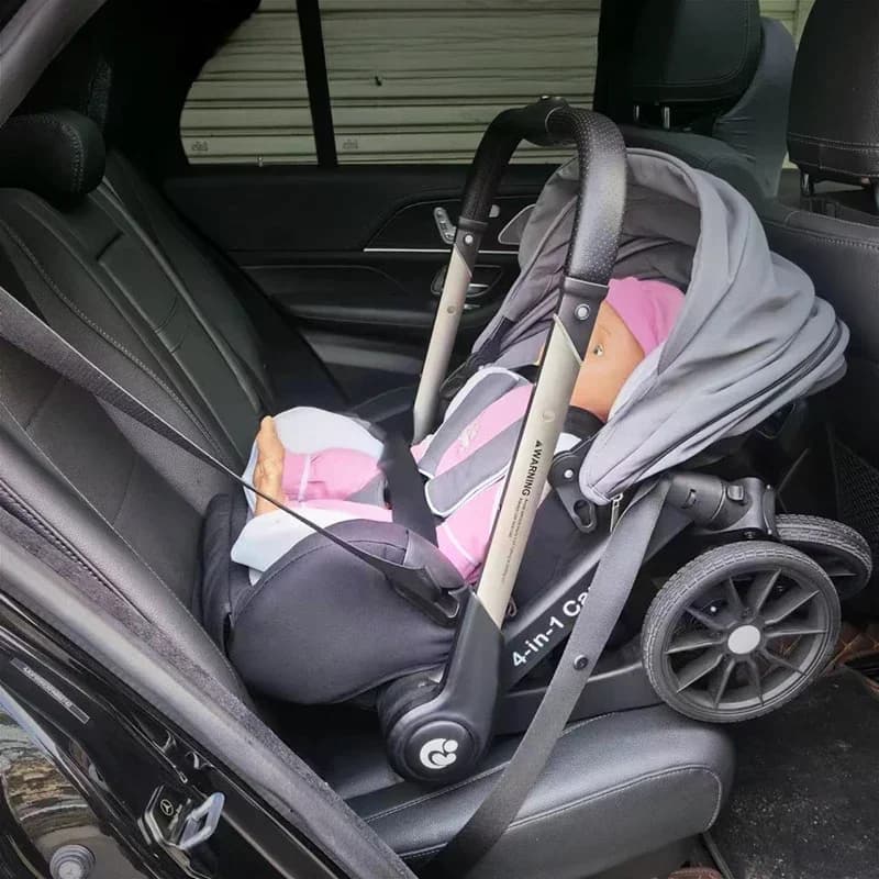 Landau de voyage léger pliable multifonctionnel à quatre roues poussette Portable bébé poussette 3 e