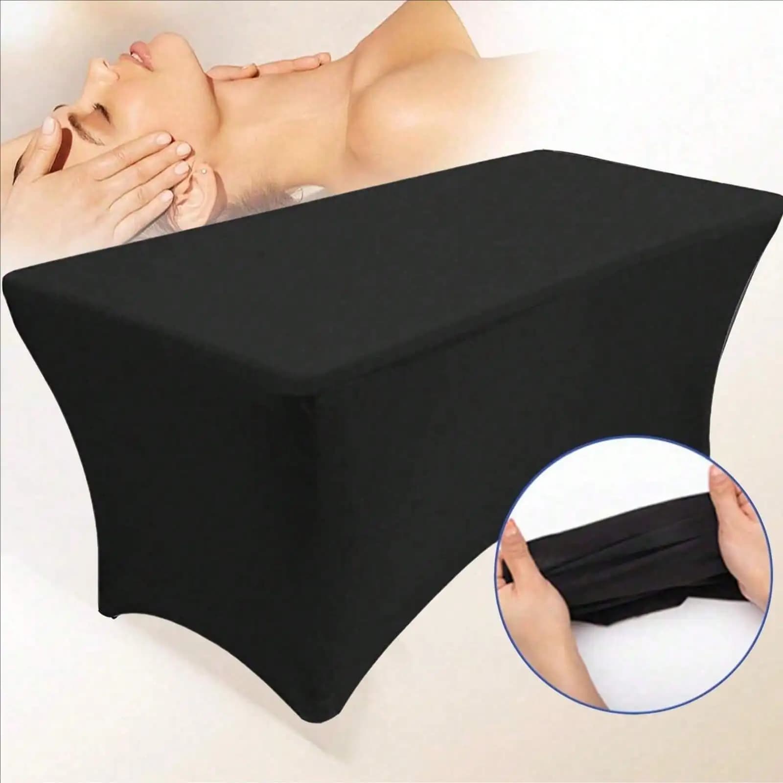1pc 6FT Salon Massage lit couverture feuilles extensible Extension de cils drap-housse Table de Mass