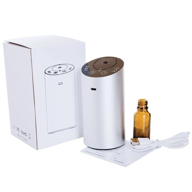 Diffuseur d'arômes électrique, nébuliseur de parfum pour voiture, diffuseur d'huiles essentielles, v