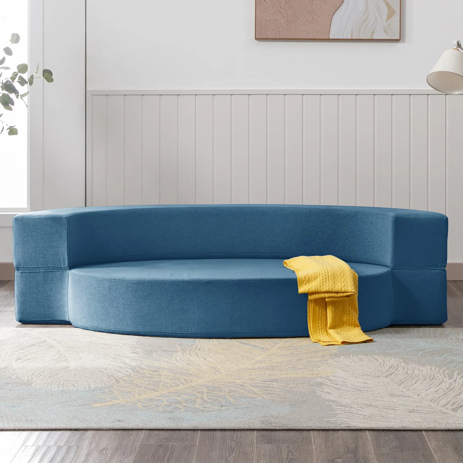 HORGgland-Canapé-lit pliant narO, canapé-lit, chaise longue pour invités, matelas de sol convertible
