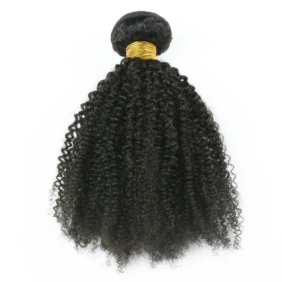 1/3 Afro crépus bouclés paquets brésiliens Afro crépus cheveux humains paquets traiter 8-28 "Extensi