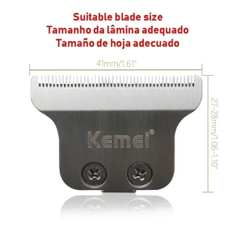 Kemei 1 2 3 6 9 12 mm tondeuse à cheveux limite peigne universel noir gardes coiffeur Guide de coupe