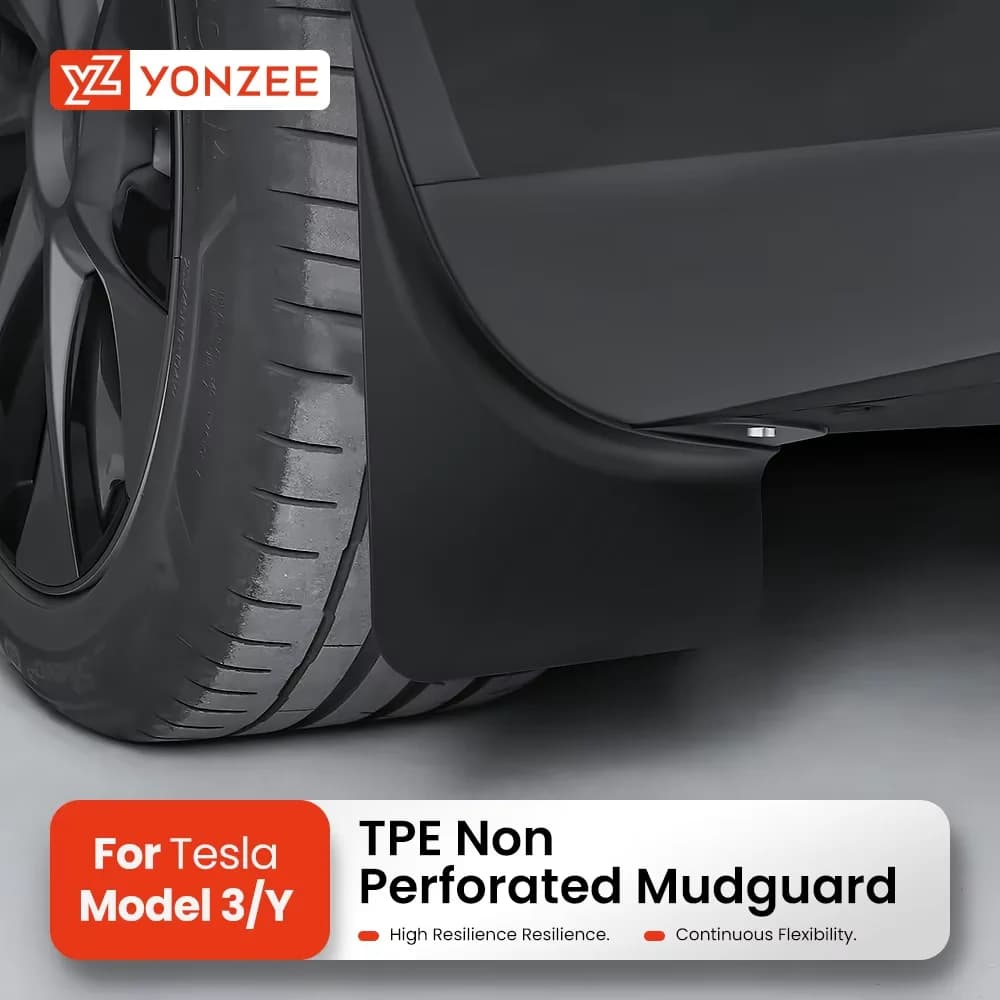 YZ pour Tesla modèle 3 Highland modèle Y Juniper 2021-2026 avant et arrière dédié TPE garde-boue acc
