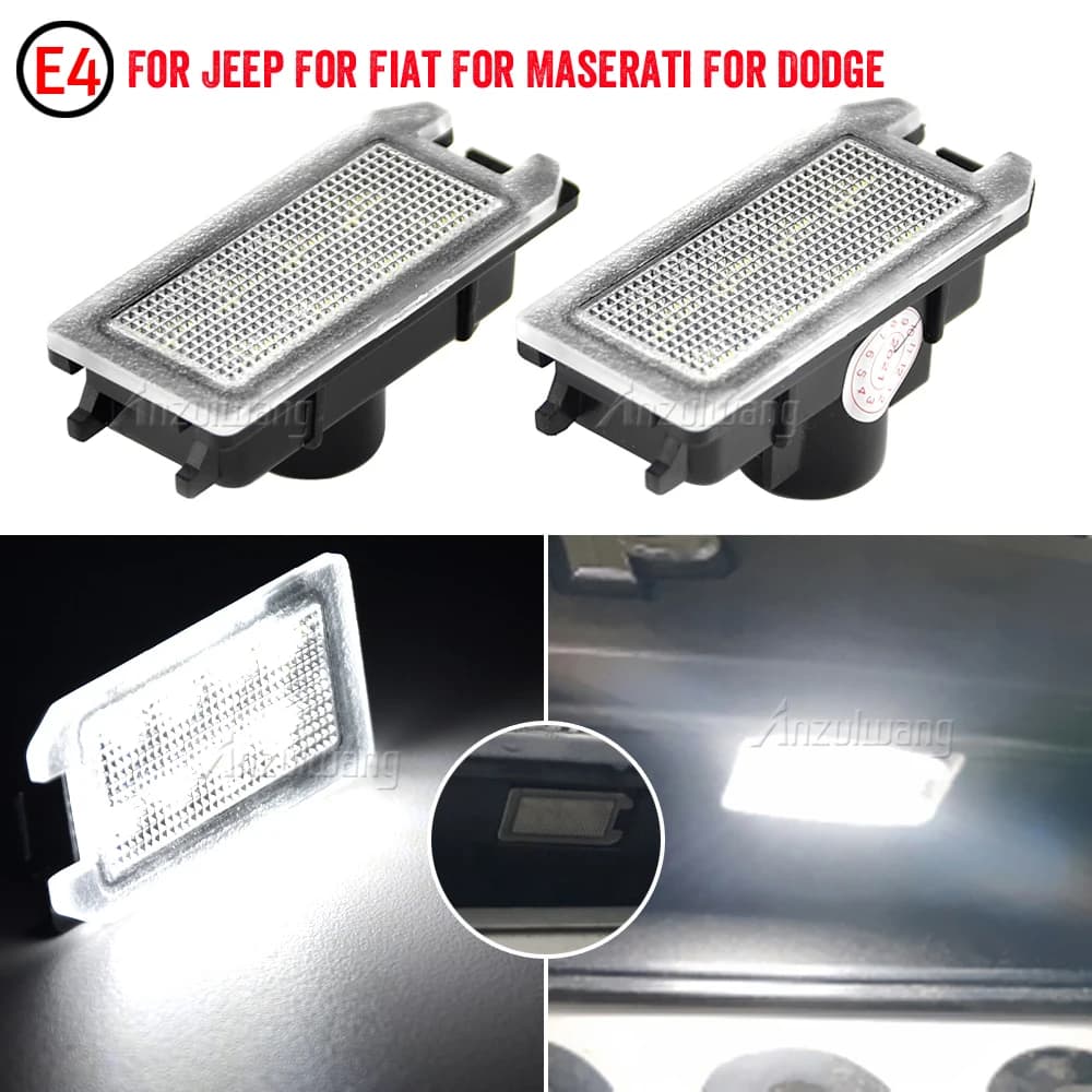 2X Canbus LED plaque d'immatriculation lumière lampe pour 14-20 Jeep Grand Cherokee WK2 14-17 bousso