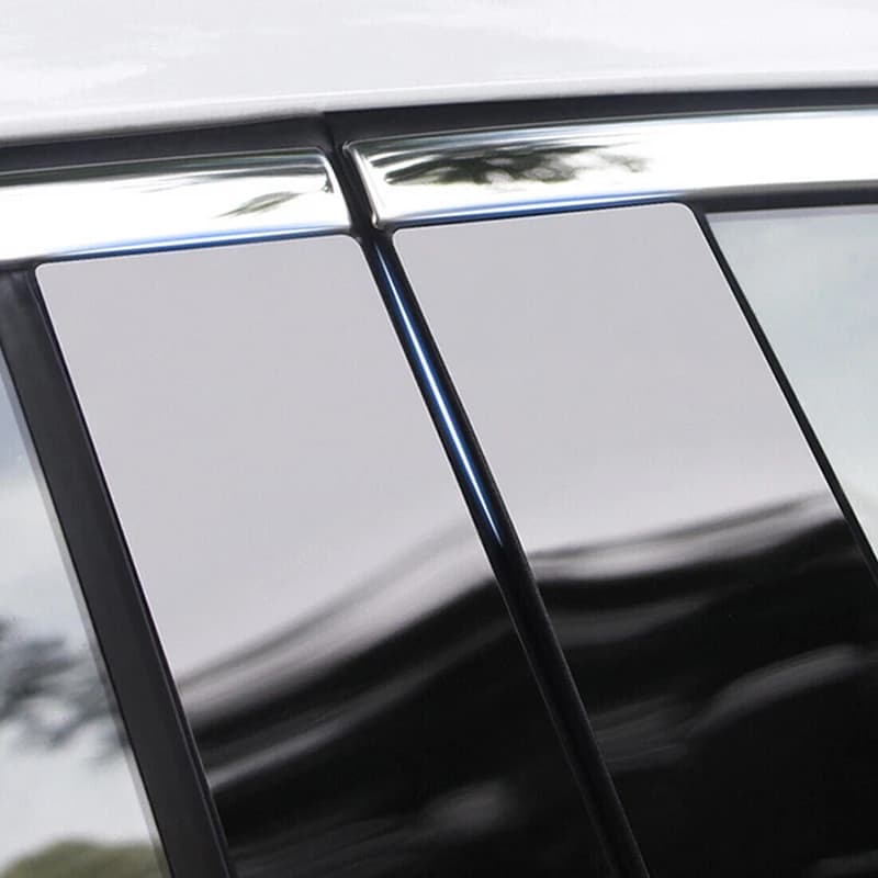 Pour Range Rover Evoque L538 5 portes 2013-2018 6 pièces voiture porte fenêtre pilier postes revêtem