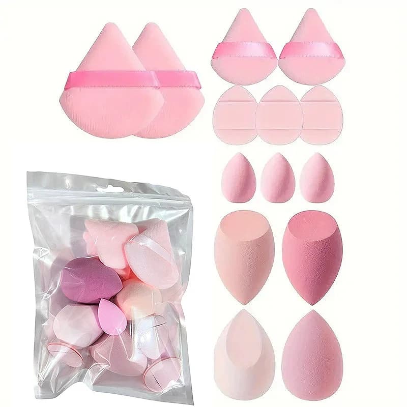 Éponge de maquillage pour femmes, mélangeur cosmétique, œuf de beauté, fond de teint, bouffante de p