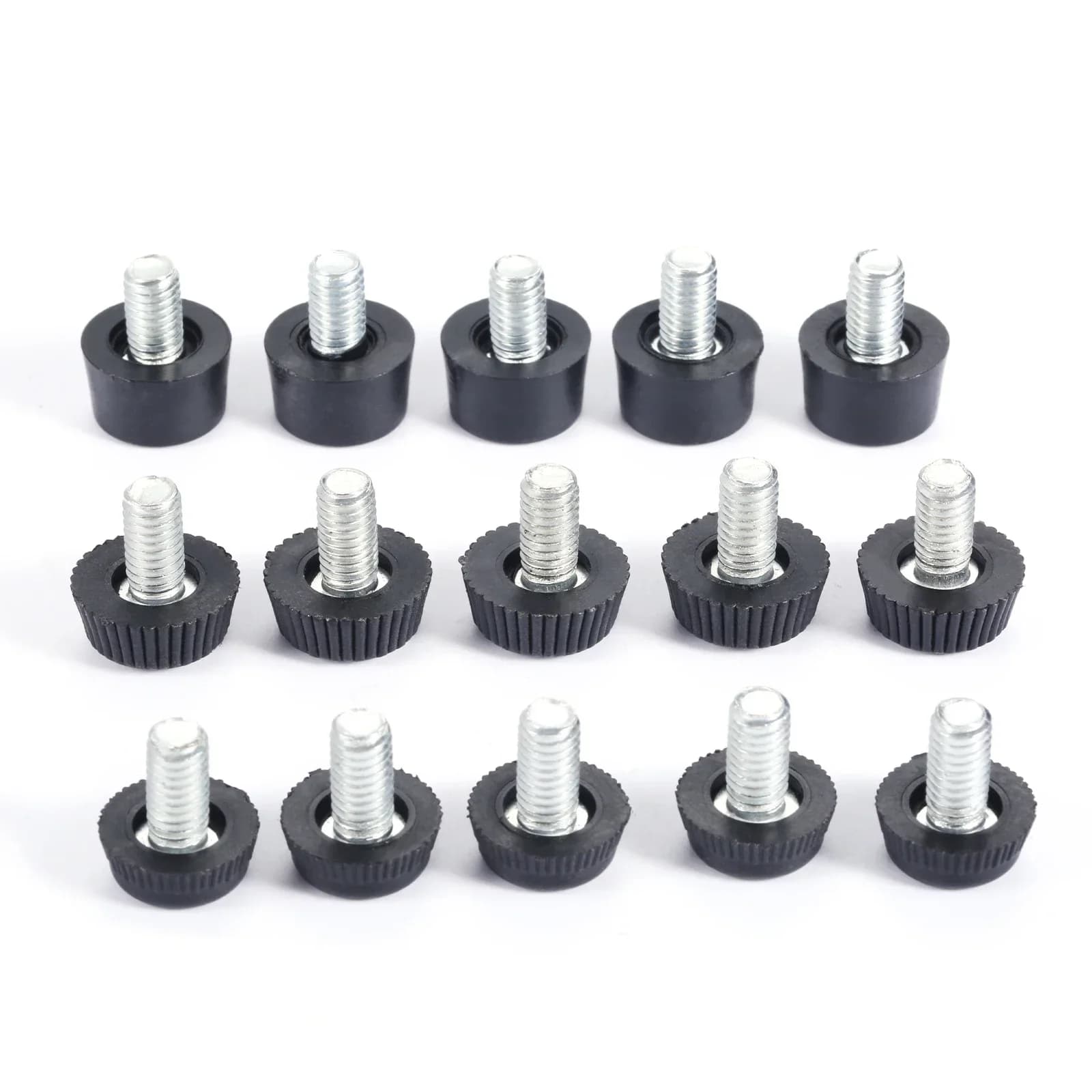 10 pièces/ensemble pieds de meubles de réglage M6 * 10mm vis nivellement hauteur Pad Balance Table P