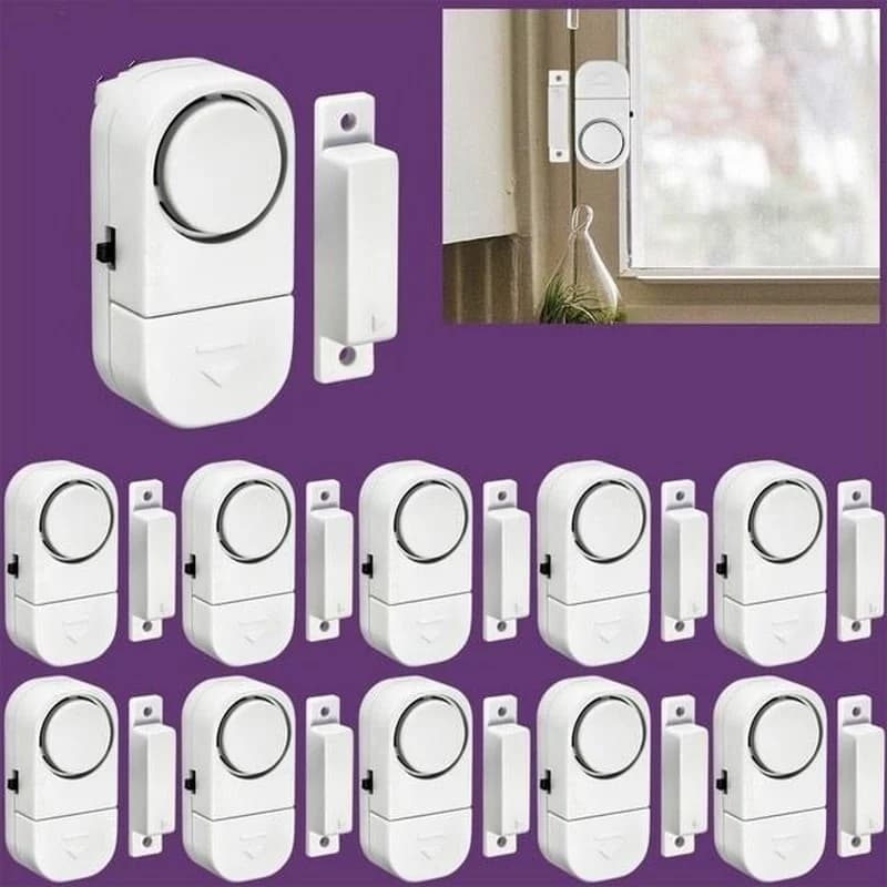 Alarme de porte et fenêtre sécurité sans fil maison fenêtre porte antivol système d'alarme de sécuri