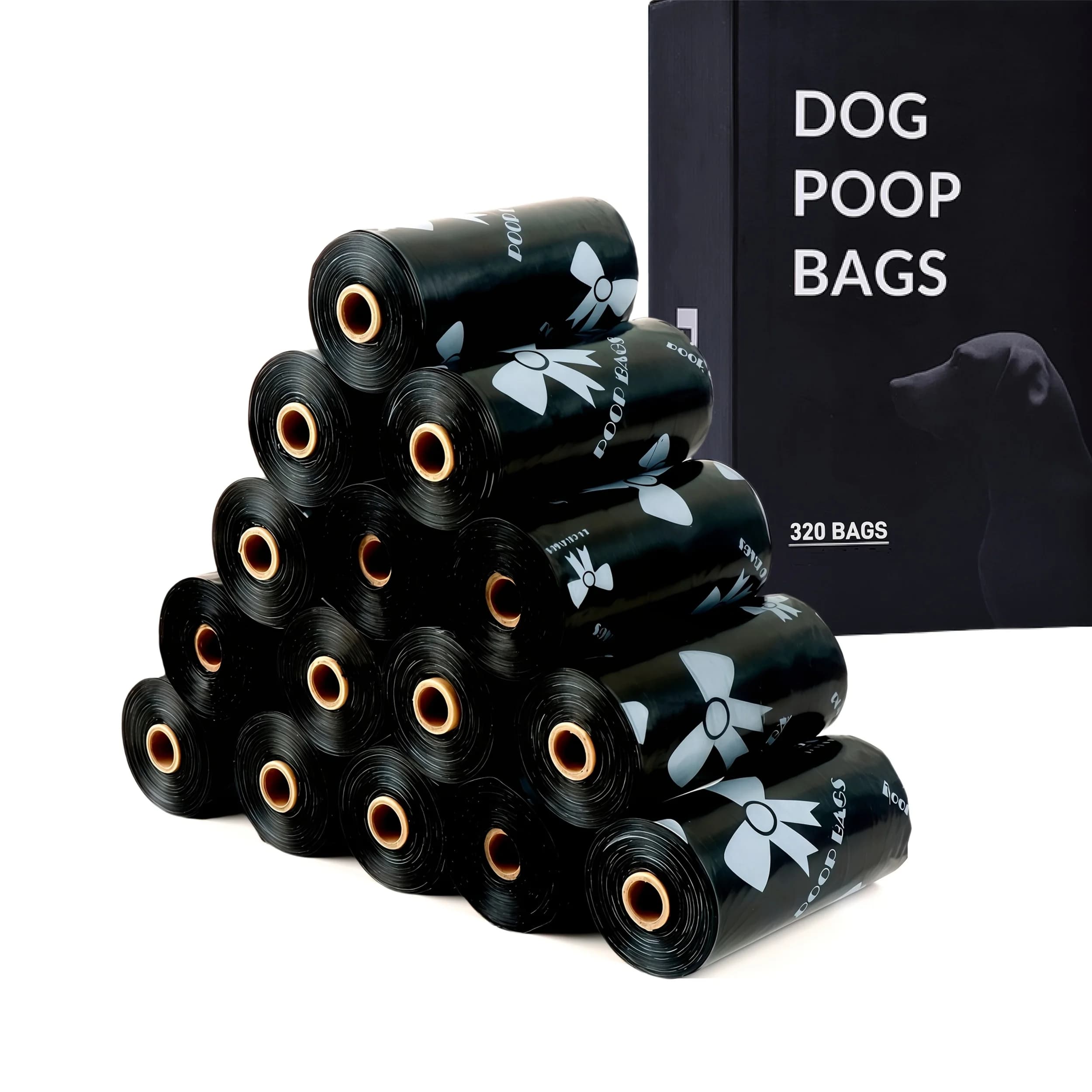 Sacs poubelles robustes pour chiens, 150 unités, pour nettoyer toutes sortes de petits déchets, joli