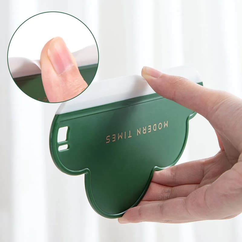 Mini essuie-glace en forme de nuage, grattoir à verre en silicone souple, brosse de nettoyage de vit