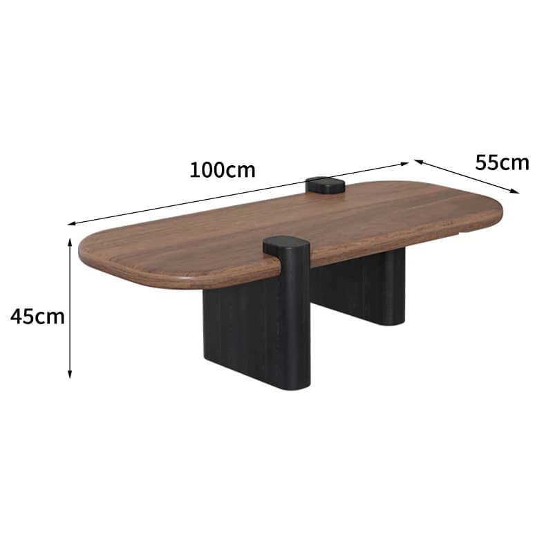 Table basse minimaliste à la mode Vintage élégant luxe Glamour Table d'appoint Design Simple Tavolin