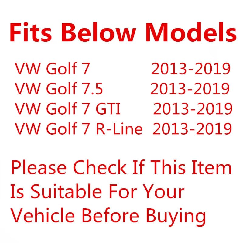 Couvercle inférieur de rétroviseur latéral de voiture, pour VW Golf 7 MK7 7.5 GTI r-line, support in