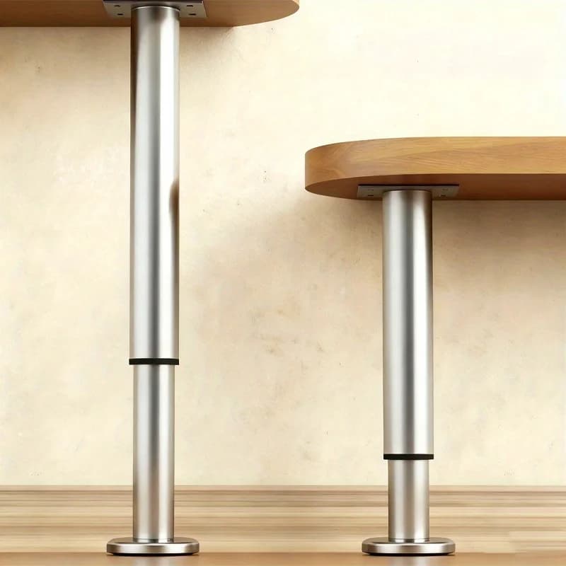 Colonne de support de levage réglable 1 pièce, pieds de meubles extensibles, canapé, armoire et pied