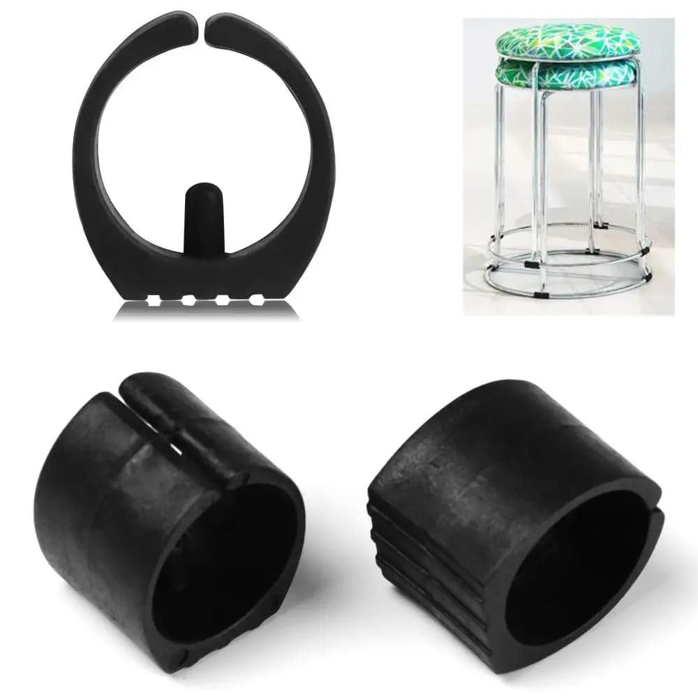 Pied de chaise en forme de U, anti-inclinaison avant, sol foetal, capuchons de tube, amortisseur de 