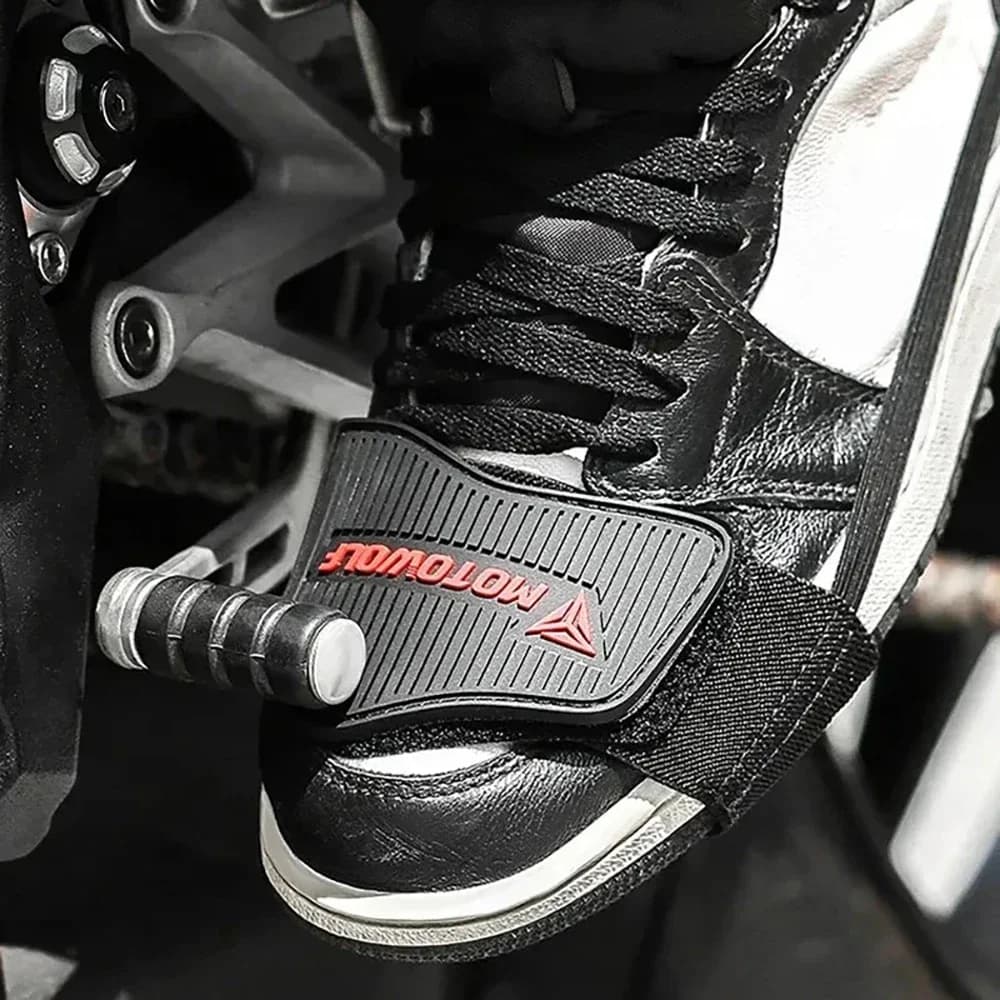 Protège-chaussures réglable antidérapant pour moto, protection de levier de vitesse, accessoires pou
