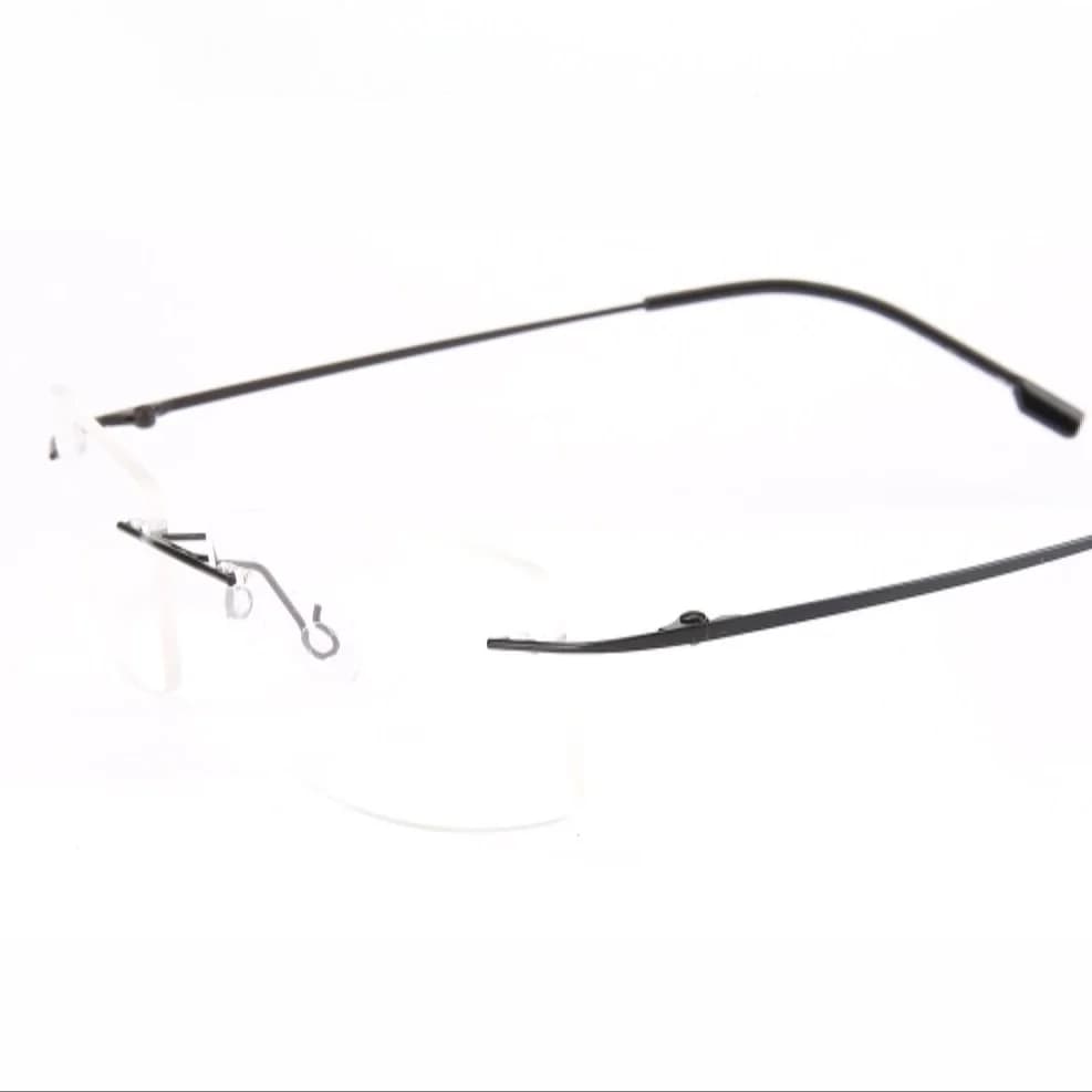 Lunettes de soleil photochromiques pour myopie, ultralégères, sans cadre, lunettes optiques finies, 