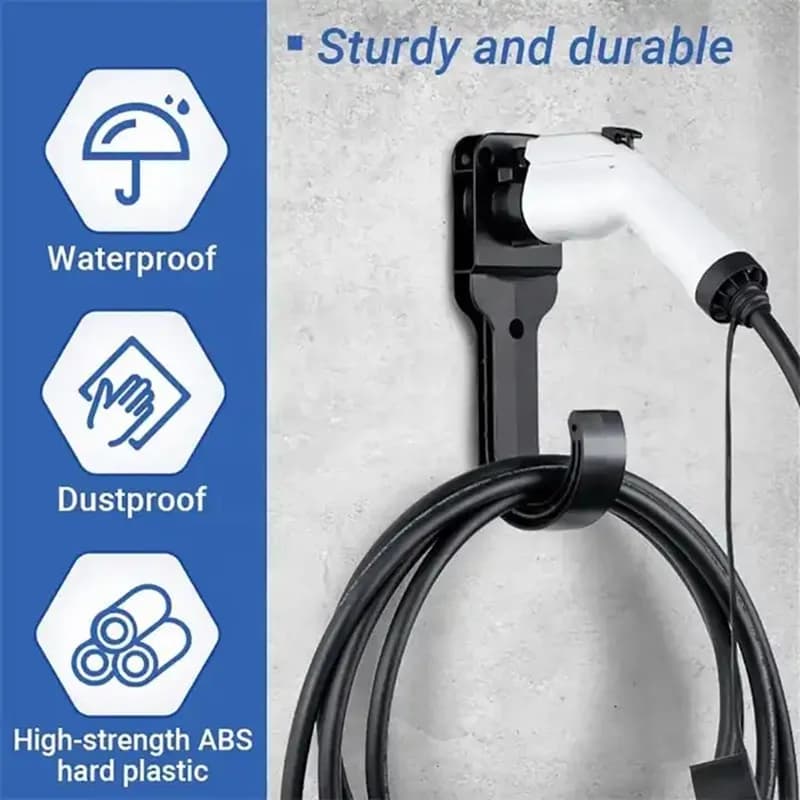 DIBO EV-Support mural de câble de chargeur standard avec crochet, accessoires pour Vope1 Vope2 GBT