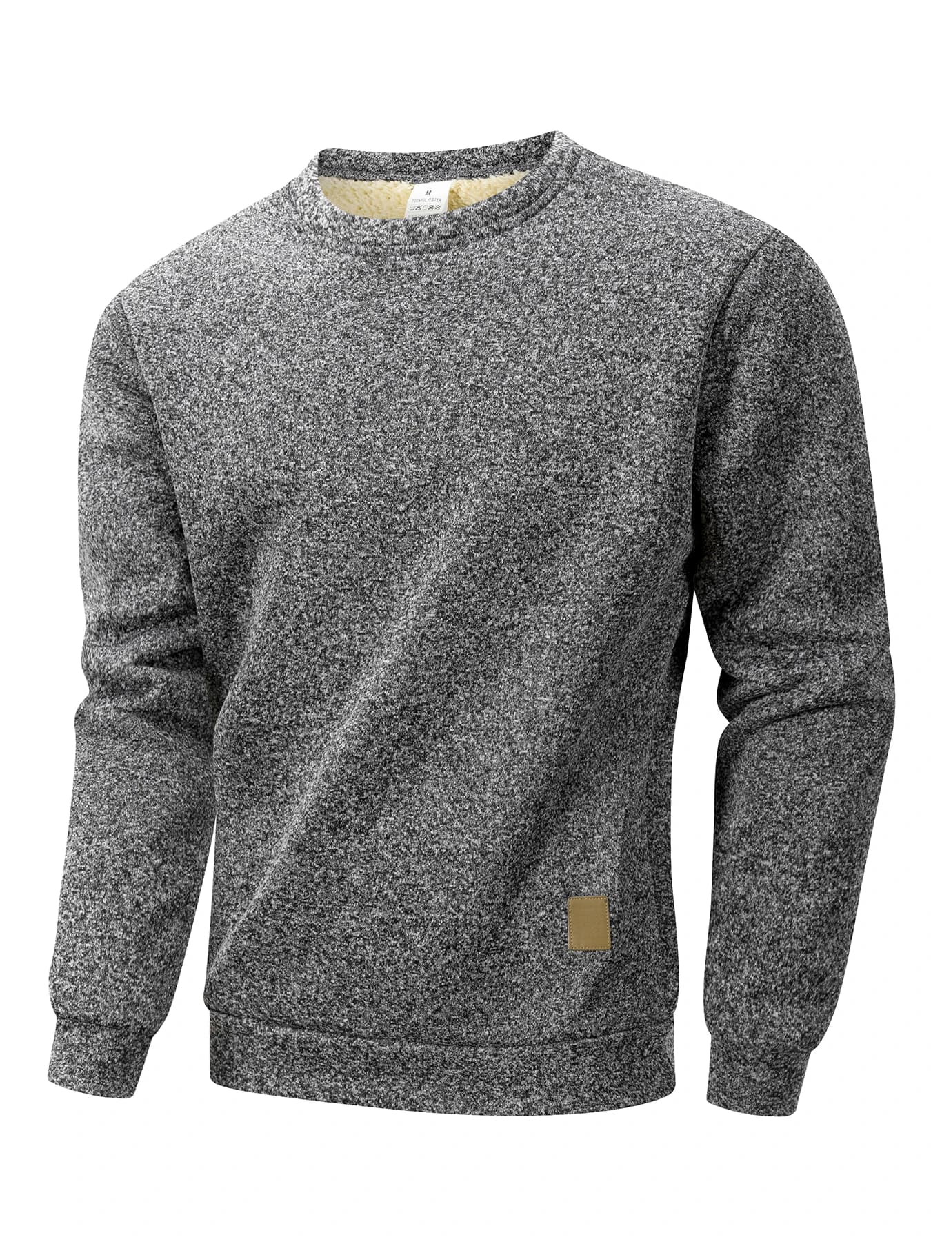 Sweat-shirt chaud doublé polaire pour homme, pull décontracté, à la mode, à manches longues, à capuc