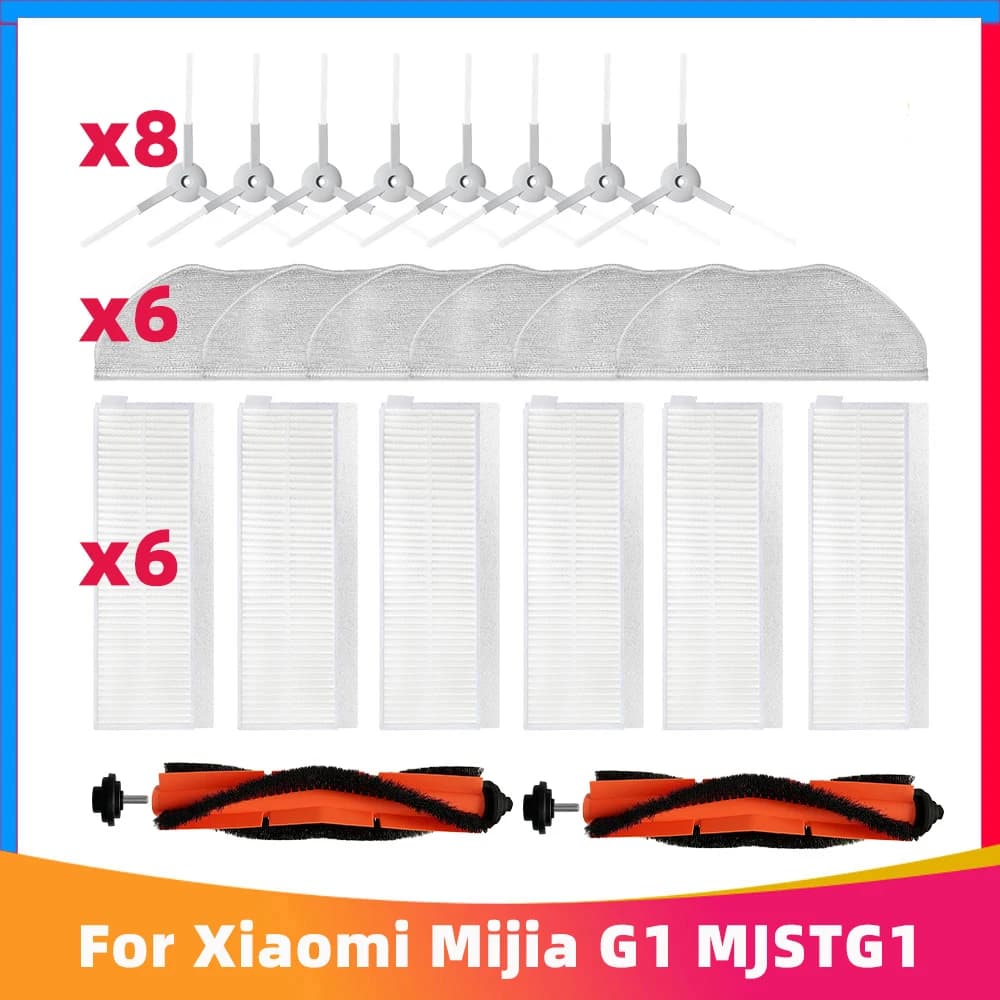 Pièces de rechange pour aspirateur Robot Xiaomi Mijia G1 MJSTG1 Mi, pièces de rechange essentielles 